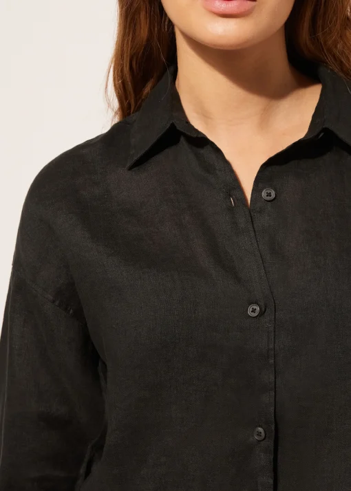 Camicia Corta in Lino