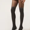 Collant 70 Denari Effetto Parigina con Strass