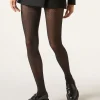 Collant 50 Denari Microrete Geometrico
