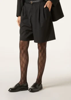 Collant 50 Denari Microrete a Rombi