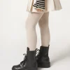 Collant Cashmere con Trecce Bambina