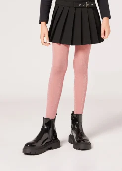 Collant Coprente 70 Denari Glitter da Bambina