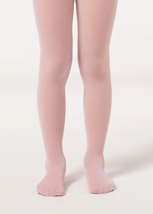 Collant Coprente 70 Denari Glitter da Bambina