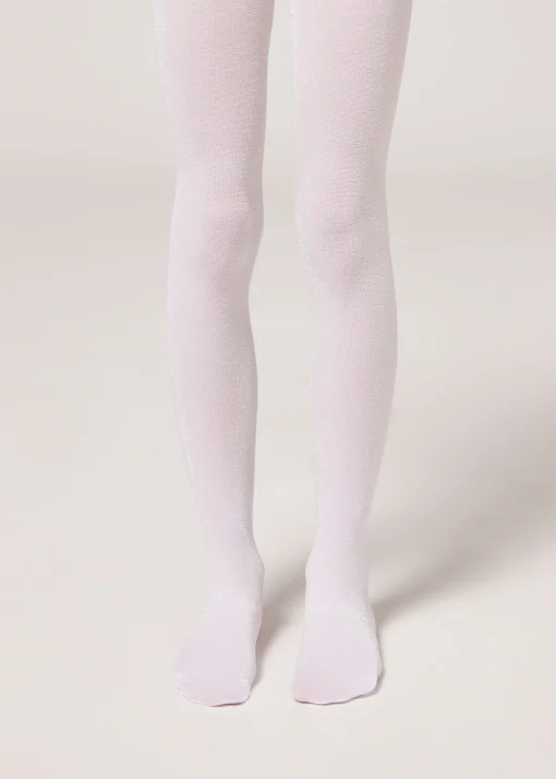 Collant Coprente 70 Denari Glitter da Bambina