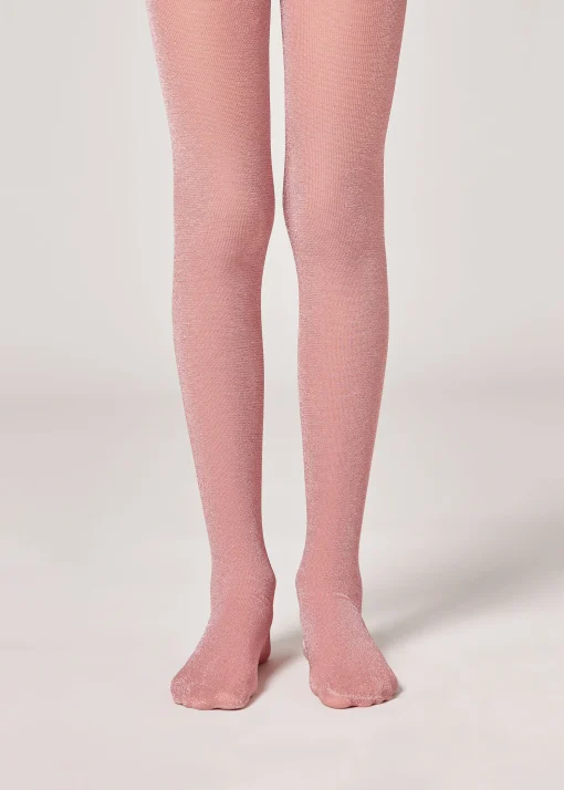 Collant Coprente 70 Denari Glitter da Bambina