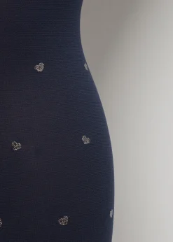 Collant Coprenti con Glitter Bambina