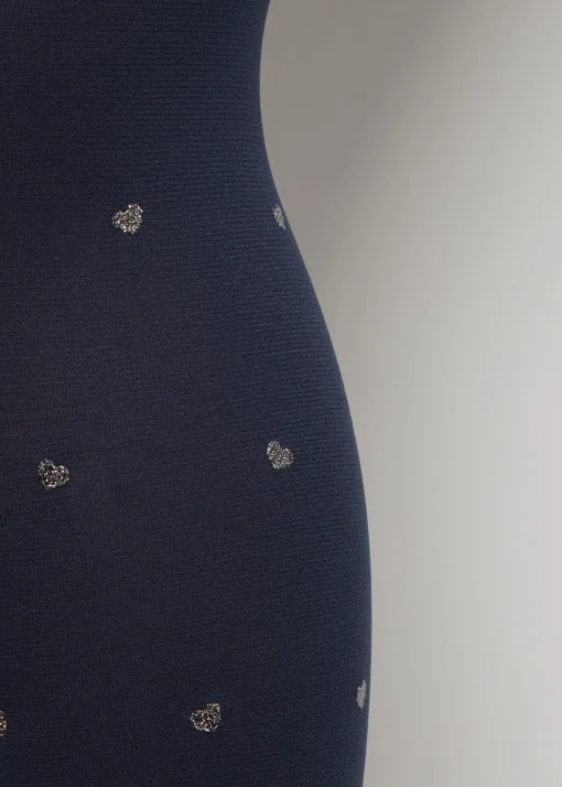 Collant Coprenti con Glitter Bambina