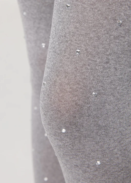 Collant Coprenti con Strass Bambina