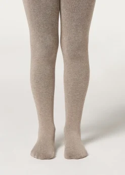 Collant Glitter Bambina in Viscosa