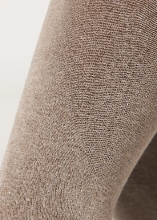 Collant Glitter Bambina in Viscosa