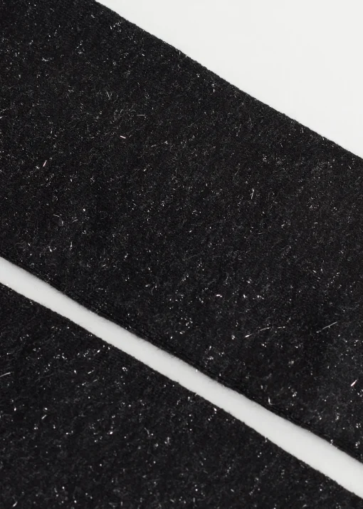 Collant in Cotone con Glitter da Bambina
