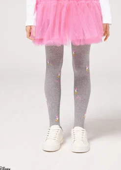 Collant in Microfibra Melange 50 Denari Daisy Disney da Bambina