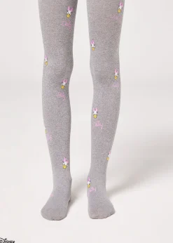 Collant in Microfibra Melange 50 Denari Daisy Disney da Bambina