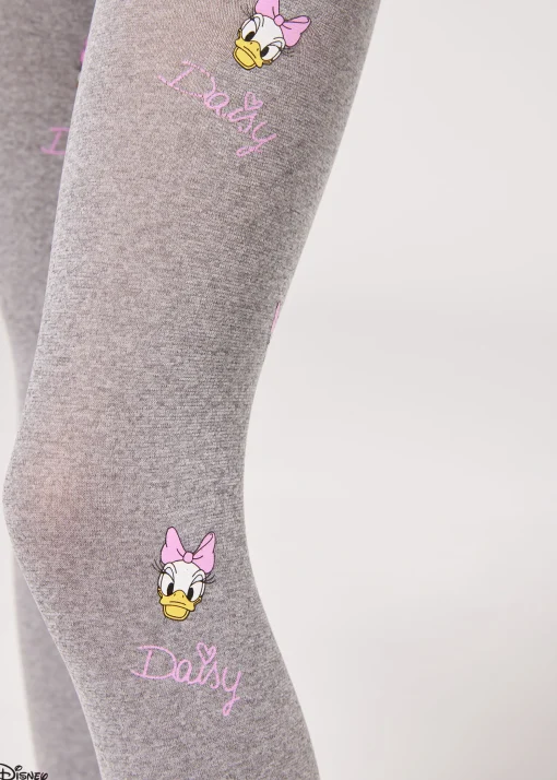 Collant in Microfibra Melange 50 Denari Daisy Disney da Bambina