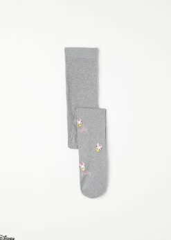 Collant in Microfibra Melange 50 Denari Daisy Disney da Bambina