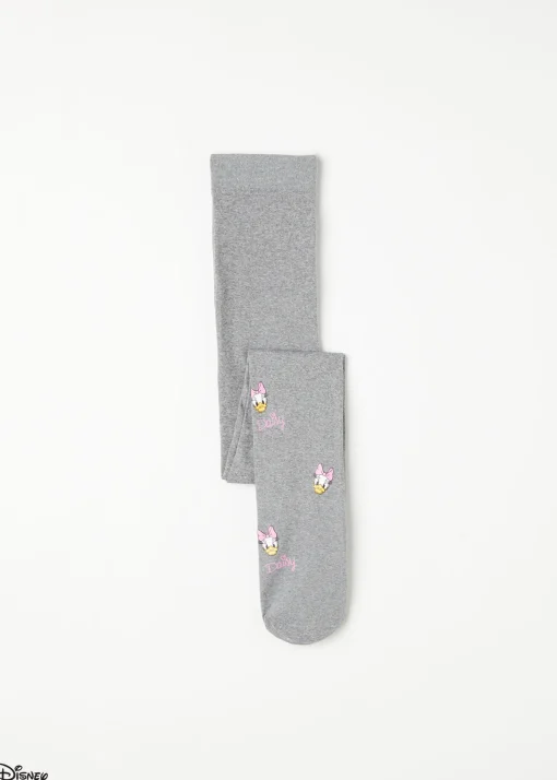 Collant in Microfibra Melange 50 Denari Daisy Disney da Bambina