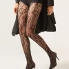 Collant in Pizzo con Scarpe