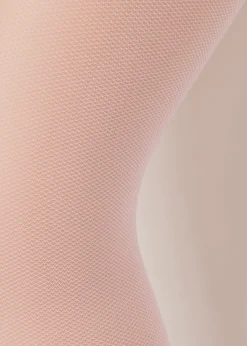 Collant in Tulle 30 Denari con Fiocco da Bambina