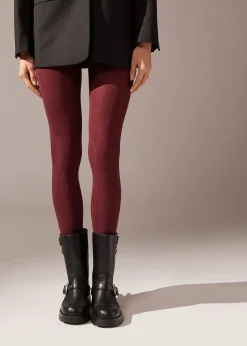 Collant Morbido In Misto Modal E Cashmere
