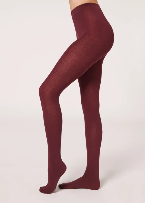 Collant Morbido In Misto Modal E Cashmere