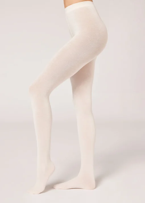 Collant Morbido In Misto Modal E Cashmere