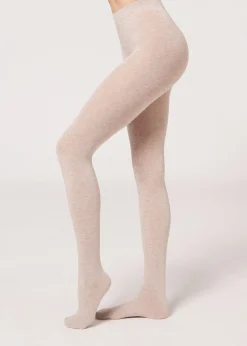 Collant Morbido In Misto Modal E Cashmere