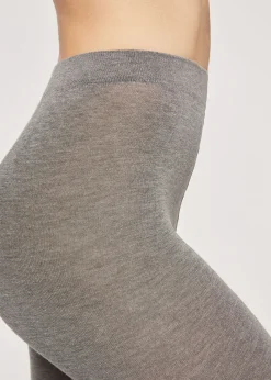 Collant Morbido In Misto Modal E Cashmere