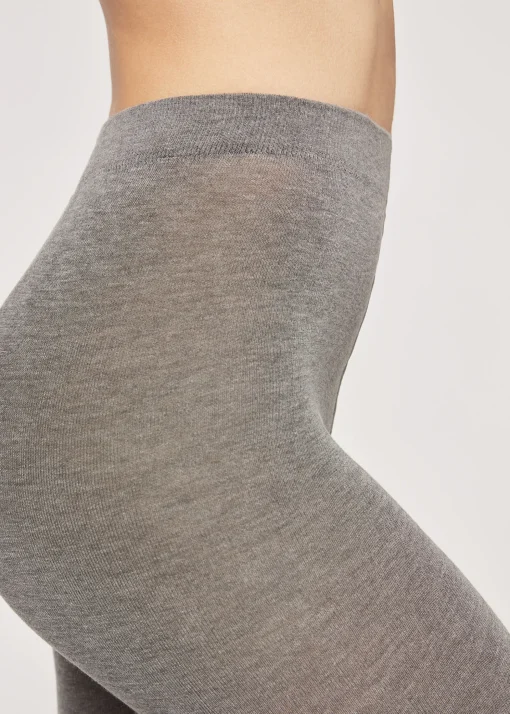 Collant Morbido In Misto Modal E Cashmere