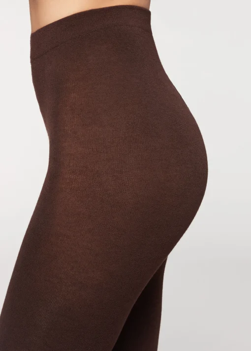 Collant Morbido In Misto Modal E Cashmere