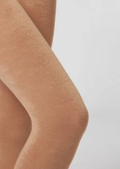 Collant Morbido In Misto Modal E Cashmere