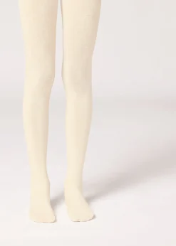 Collant super opachi cashmere bambina