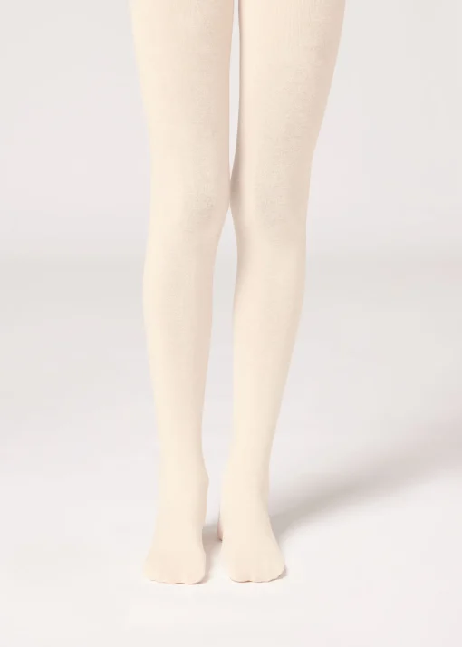 Collant super opachi cashmere bambina