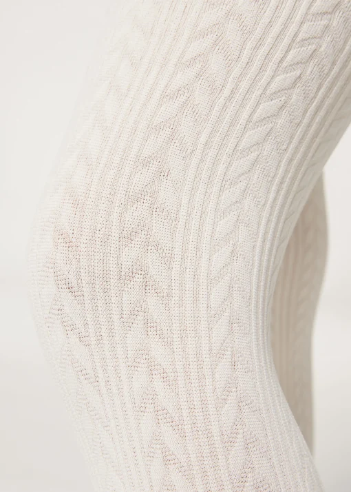 Collant Termici con Trecce Bambina