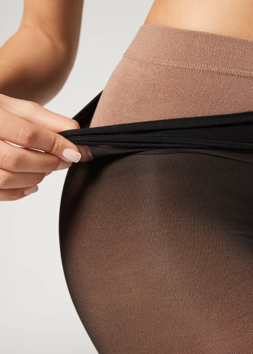 Collant Termico Effetto Velato