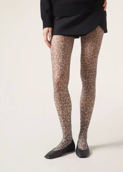 Collant Velati 30 Denari Animalier