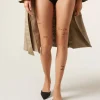 Collant Velati 20 Denari con Scritte Effetto Tatuaggio