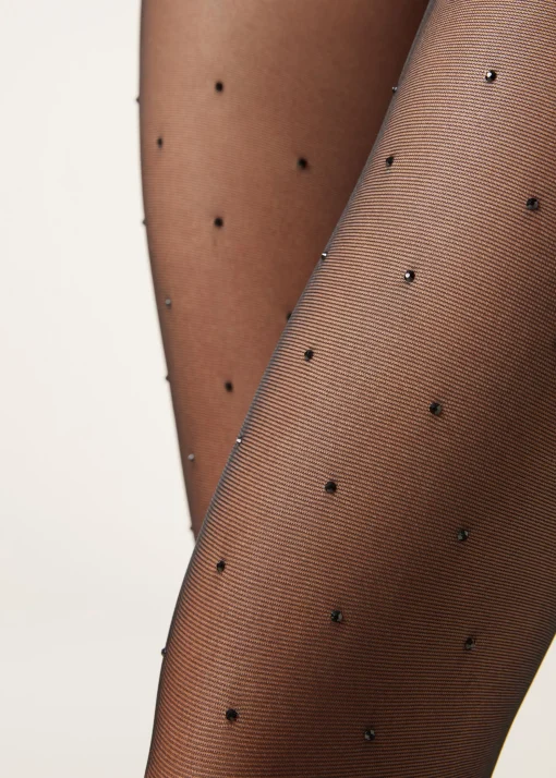 Collant Velati 30 Denari con Strass