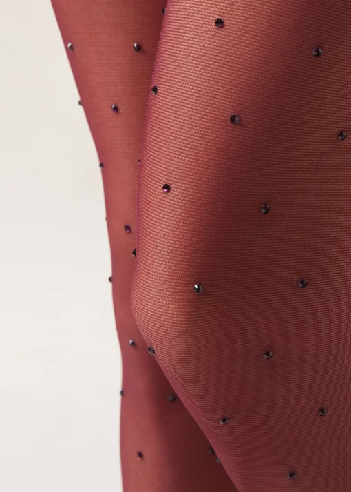 Collant Velati 30 Denari con Strass