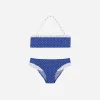 Costume Due Pezzi Bambina Point of Blue
