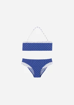 Costume Due Pezzi Bambina Point of Blue