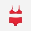 Costume Due Pezzi Bambina Classic Piquet