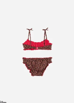 Costume Due Pezzi Bambina Minnie Animalier Disney