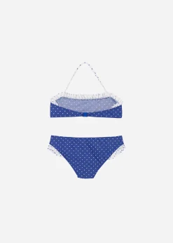 Costume Due Pezzi Bambina Point of Blue