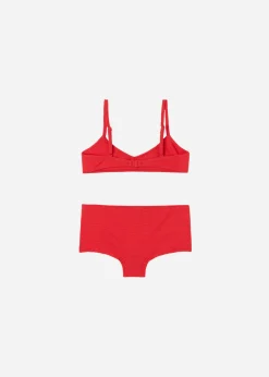 Costume Due Pezzi Bambina Classic Piquet