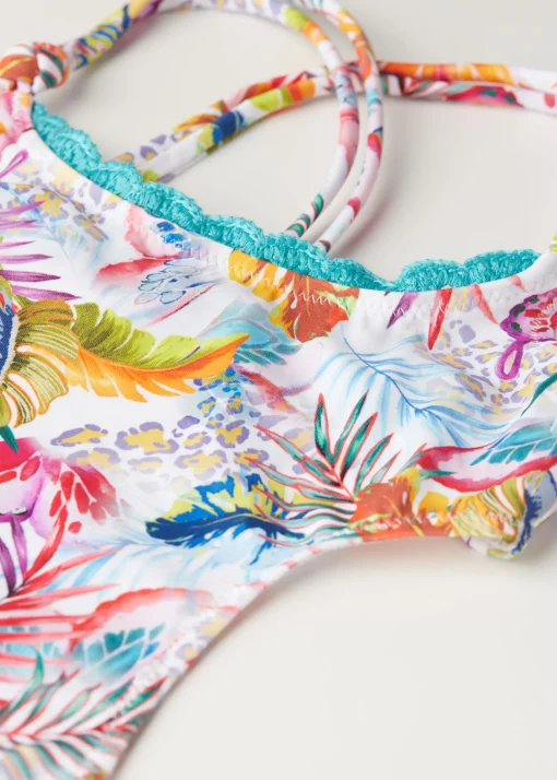 Costume Intero Bambina Jungle Rainbow