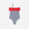 Costume Intero Bambina Sailor Stripes
