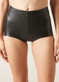 Hot Pants Effetto Spalmato