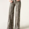 Jeans a Palazzo Animalier