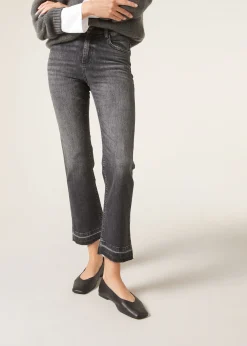 Jeans a Zampa Cropped