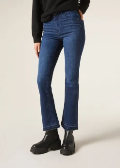 Jeans a Zampa Cropped
